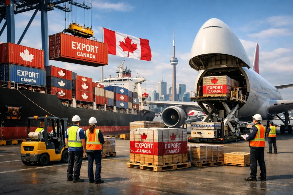صادرات بار به کانادا