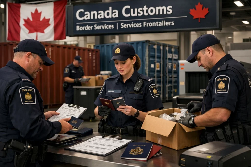 قوانین گمرکی کانادا