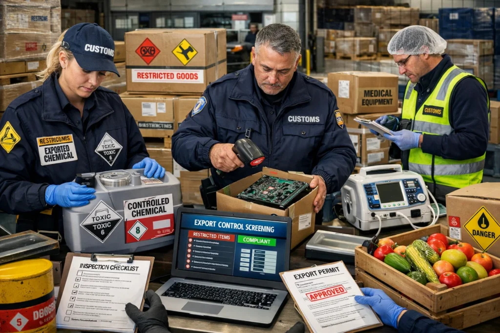 محدودیت‌ها و الزامات کالاهای صادراتی خاص