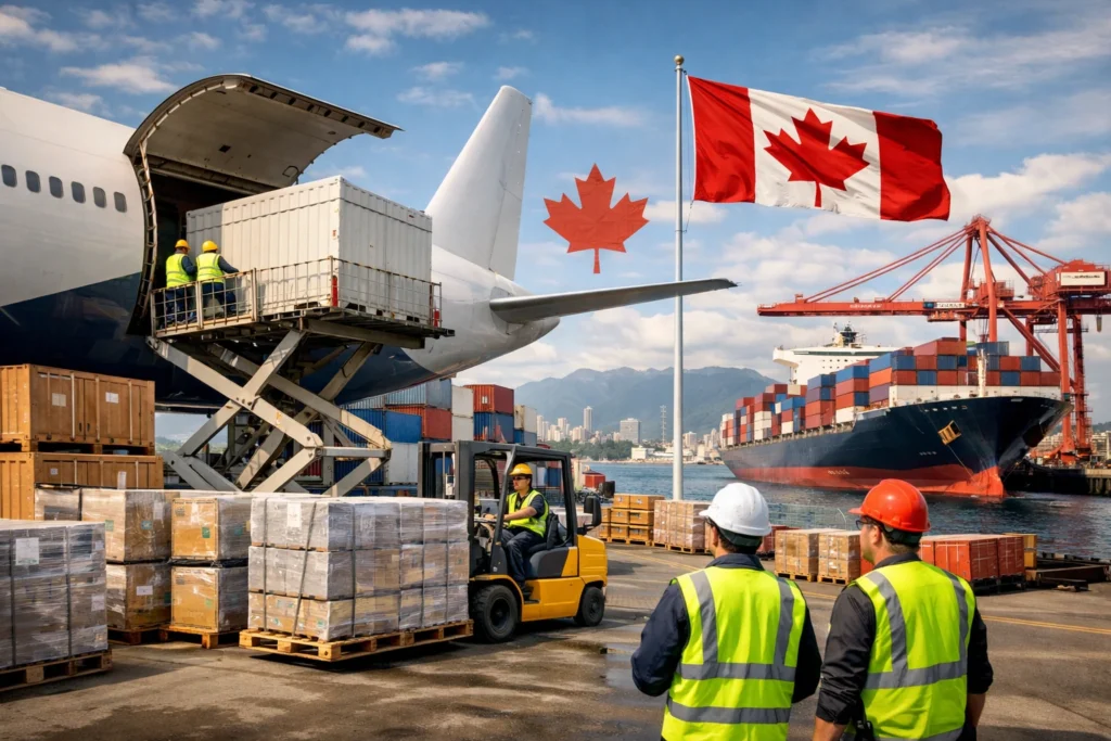 واردات بار از کانادا